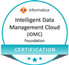Informatica IDMC certification badge